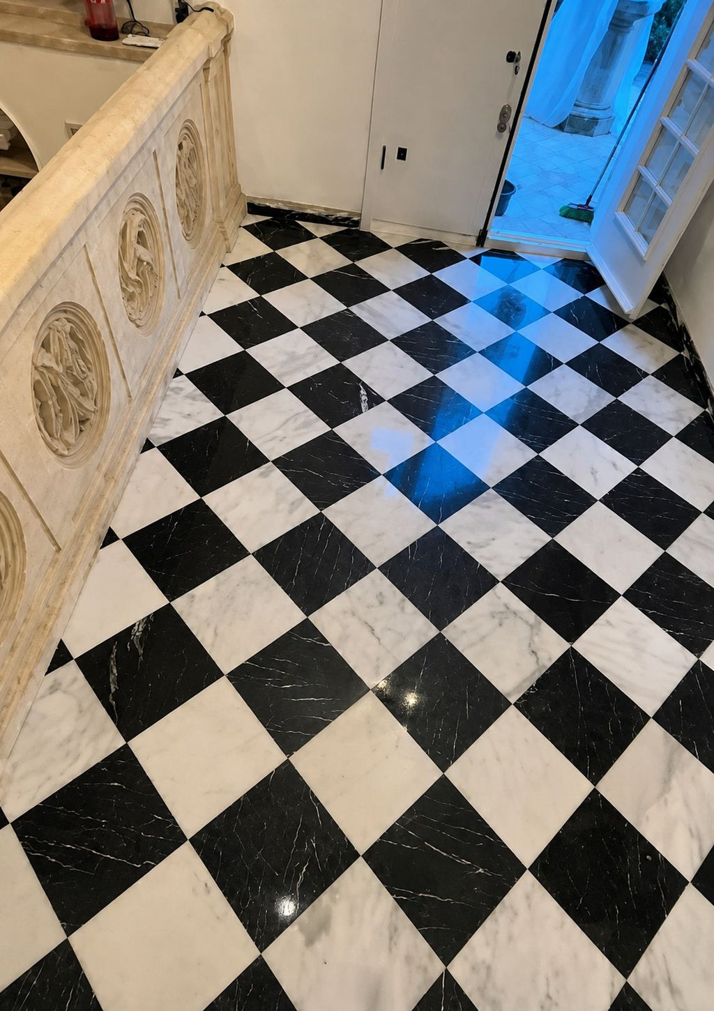 Luxury Checkered Floor