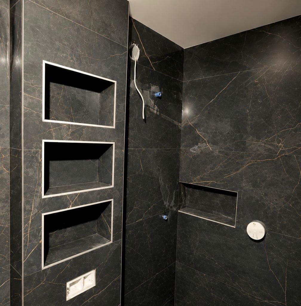 Black Marble Bathroom